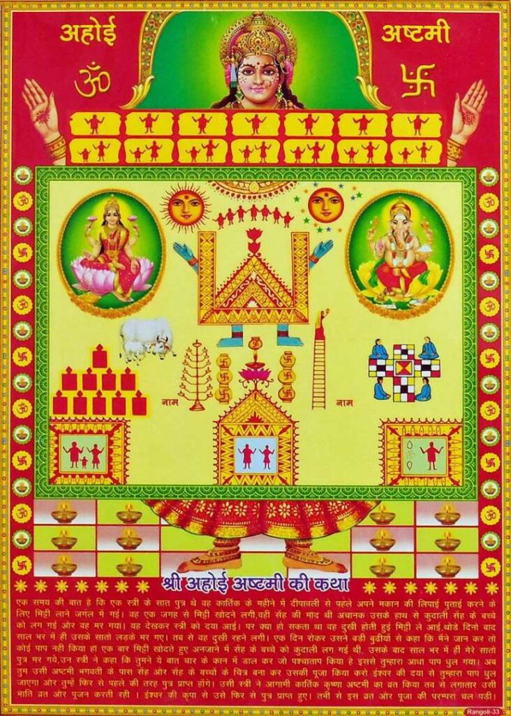 अहोई माता की आरती