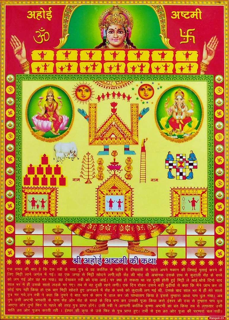 अहोई माता की आरती